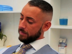 Muscle gay flip flop and cumshot